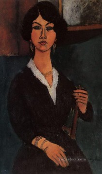 almaisa 1916 Amedeo Modigliani Pinturas al óleo